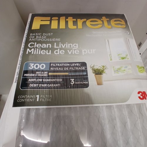 6PK FILTRETE MPR 300 FURNACE FILTERS PLEATED AC FURNACE - 14" X 25" X 1" (MODEL: 304DC) image 2