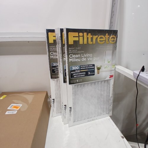 6PK FILTRETE MPR 300 FURNACE FILTERS PLEATED AC FURNACE - 14" X 25" X 1" (MODEL: 304DC) image 3