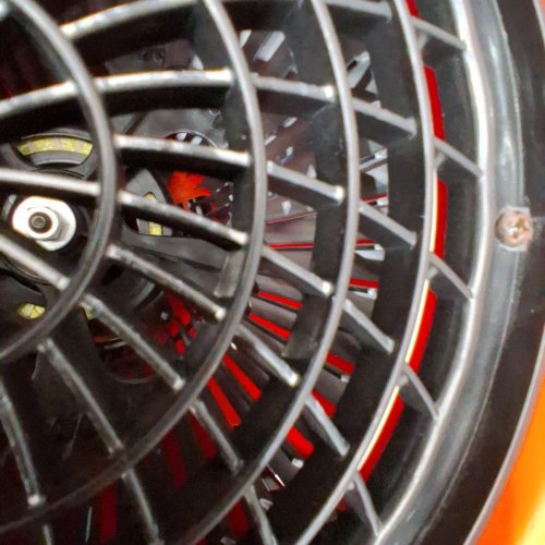 VEVOR PORTABLE FLOOR BLOWER 1/4 HP 1000 CFM AIR MOVER FOR DRYING & COOLING 4 BLOWING ANGELS - FOR INDUSTRIAL AND COMMERCIAL USE - ORANGE/BLACK (MODEL: BL-180) image 4