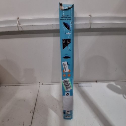 BEACH UMBRELLA CLAMP-ON ADJUSTABLE WITH CARRY CASE - 42" - SILVER image 5