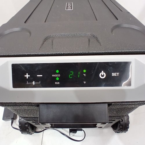 EUHOMY PORTABLE ELECTRIC COOLER - 35L/37QT CAPACITY - 17" X 17" X 25" - BLACK/GREY - (MODEL: CFB-35) image 2
