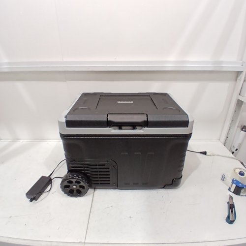 EUHOMY PORTABLE ELECTRIC COOLER - 35L/37QT CAPACITY - 17" X 17" X 25" - BLACK/GREY - (MODEL: CFB-35) image 3