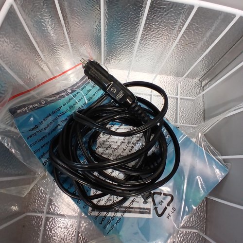 EUHOMY PORTABLE ELECTRIC COOLER - 35L/37QT CAPACITY - 17" X 17" X 25" - BLACK/GREY - (MODEL: CFB-35) image 6