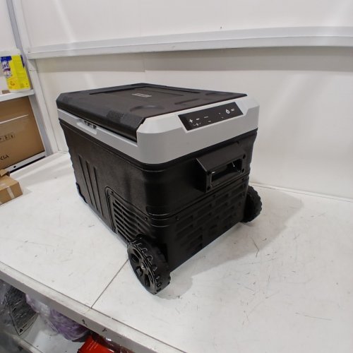 EUHOMY PORTABLE ELECTRIC COOLER - 35L/37QT CAPACITY - 17" X 17" X 25" - BLACK/GREY - (MODEL: CFB-35) image 8