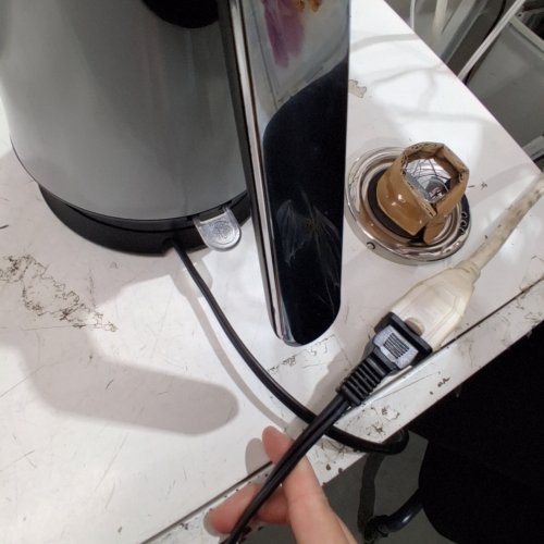 TOYTEXX GOOSENECK ELECTRIC KETTLE - 1 L, 1000W -STAINLESS STEEL/BLACK image 2