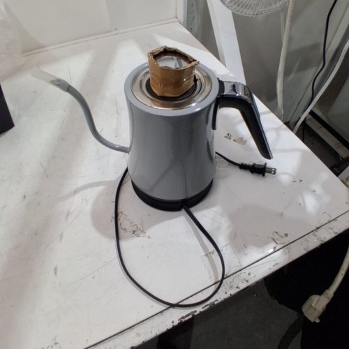 TOYTEXX GOOSENECK ELECTRIC KETTLE - 1 L, 1000W -STAINLESS STEEL/BLACK image 3