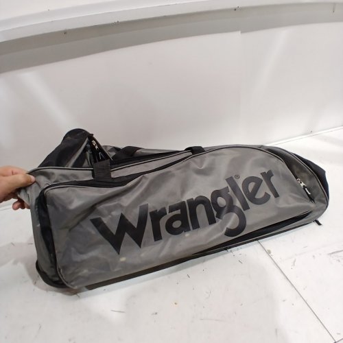 WRANGLER OUTDOOR WHEELED DUFFLE BAG - 24" - GREY image 2