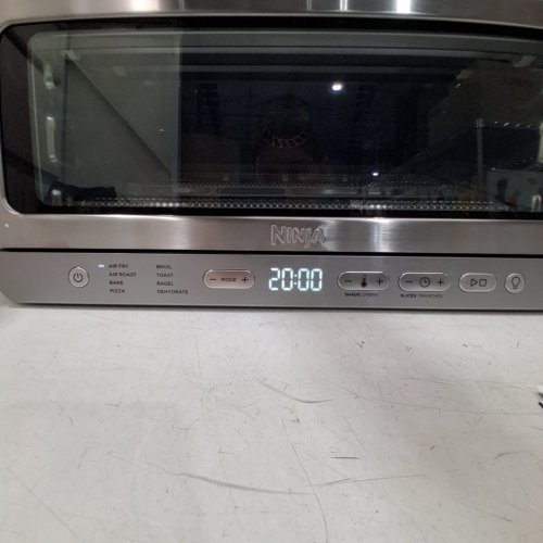 NINJA FLIP TOASTER OVEN AND AIR FRYER WITH FLIP UP AND AWAY SPACE SAVING - STAINLESS STEEL (MODEL: SP151C) image 2