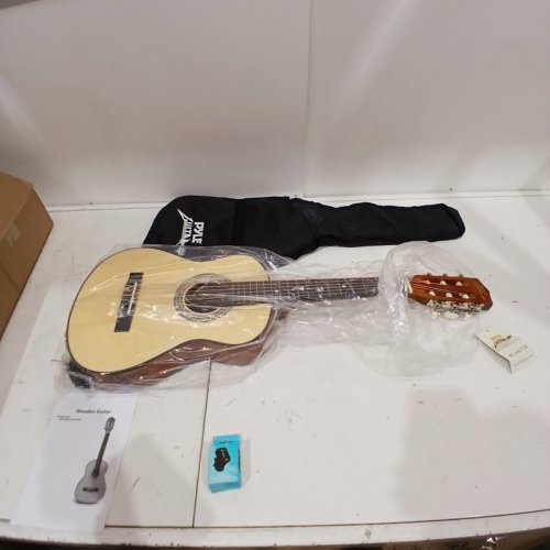 PYLE ACOUSTIC GUITAR - 30" - NATURAL (MODEL: PGAKT30) image 3