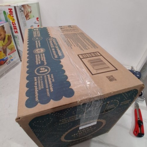76PK PAMPERS SWADDLERS DISPOSABLE BABY DIAPERS - SIZE 8 - WHITE image 3