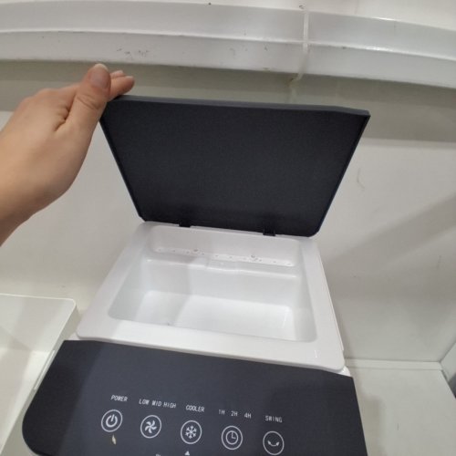 PORTABLE AIR CONDITIONER COOLER FAN WITH REMOTE - 9.5L - WHITE (MODEL: BW-102YF) image 5