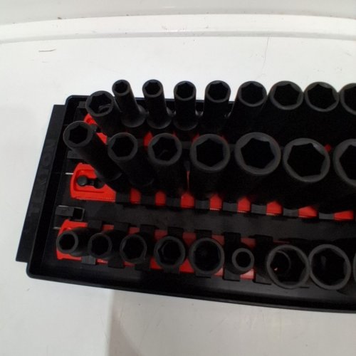 61PC TEKTON DRIVE IMPACT SOCKET SET AND RAIL- 3/8" - SHALLOW/SEMI-DEEP/DEEP image 6