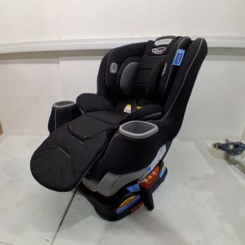 GRACO EXTEND2FIT 2-IN-1 CONVERTIBLE CAR SEAT - TITUS GREY/BLACK (MODEL: 2149057) image 3