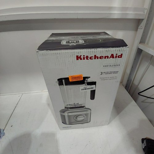 KITCHENAID K400 VARIABLE SPEED BLENDER - 5 SPEEDS - 56 OZ CAPACITY - GREY (MODEL: KSB4027CU) image 5
