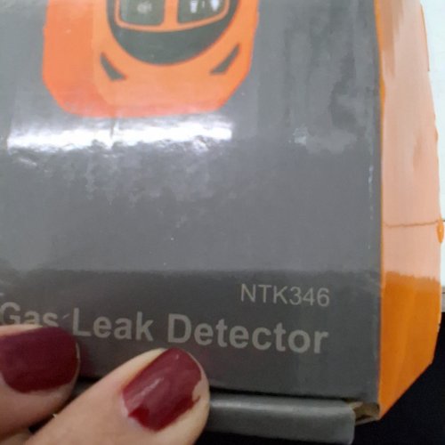 NEOTECK GAS LEAK DETECTOR WITH DISPLAY - ORANGE (MODEL: NTK346) image 2