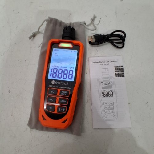 NEOTECK GAS LEAK DETECTOR WITH DISPLAY - ORANGE (MODEL: NTK346) image 3