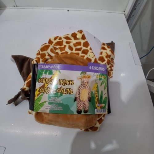 BABY PALAMON CUDDLY GIRAFFE COSTUME - 6-12M - BROWN (STYLE: 1538) image 2