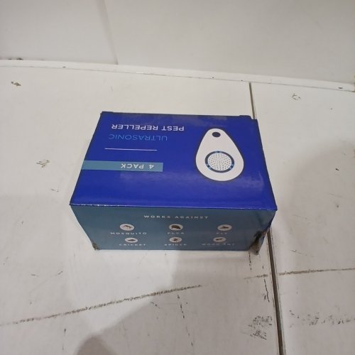4PK ULTRASONIC PEST REPELLER/CONTROL PLUG IN FOR ANT, MOSQUITO, MICE, SPIDER, ROACH, RAT, FLEA, FLY - WHITE/BLUE image 3