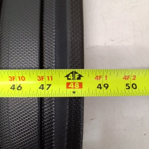 REAR CARGO MAT FOR SUV - 48" X 24" - BLACK image 6
