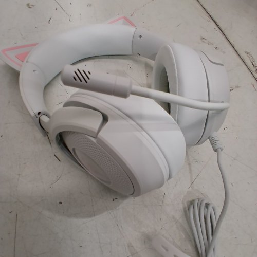 RAZER V3 KRAKEN KITTY WIRED HEADSET - WHITE/PINK (MODEL : RZ04-05350300-R3U1) image 3