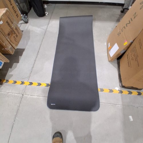 AMAZON BASICS EXTRA THICK EXERCISE/YOGA MAT - 74" X 24" X 1/2" - BLACK image 2