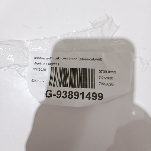 3PK STEEL STRAIGHT AREA WINDOW WELLS - 1FT 5" X 3FT 6" - SILVER STEEL image 2