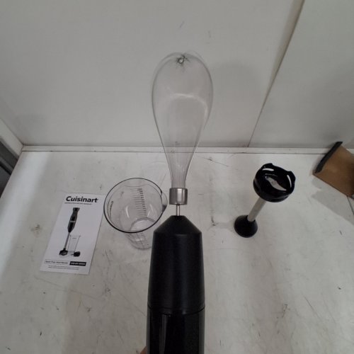 CUISINART QUICKPREP HAND BLENDER WITH WHISK ATTACHMENT - BLACK (MODEL: CHB-60BKC) image 2