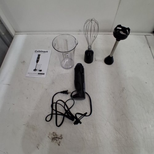 CUISINART QUICKPREP HAND BLENDER WITH WHISK ATTACHMENT - BLACK (MODEL: CHB-60BKC) image 3