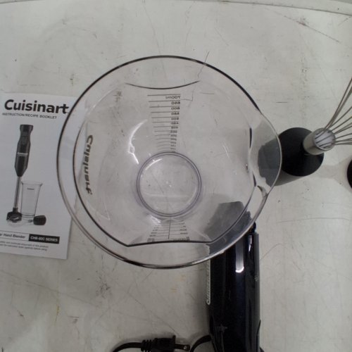 CUISINART QUICKPREP HAND BLENDER WITH WHISK ATTACHMENT - BLACK (MODEL: CHB-60BKC) image 4
