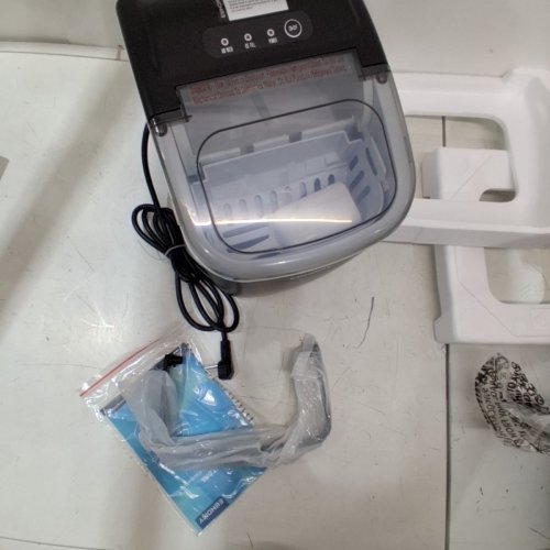 EUHOMY COUNTERTOP ICE MAKER MACHINE - MAKES 26LBS PER DAY - BLACK (MODEL: IM-06D) image 4