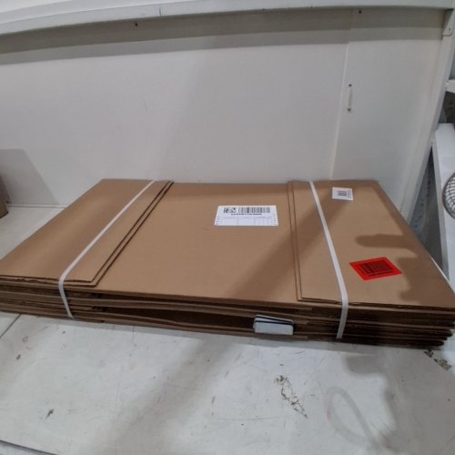 3PK UBOXES WARDROBE MOVING BOXES WITH BARS - SHORTY SPACE SAVERS - 20" X 20" X 34" image 2