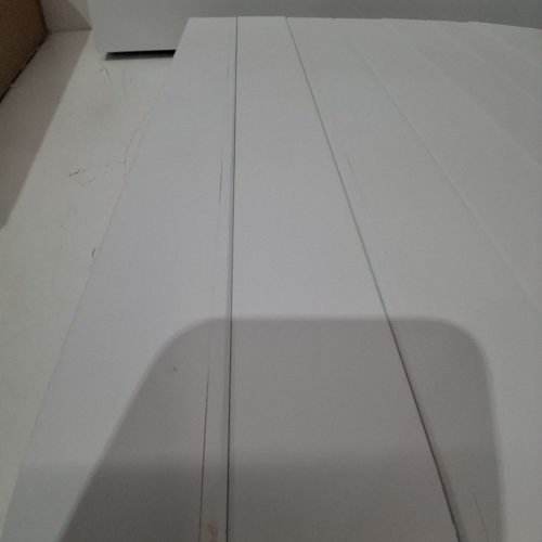 2PC FURINNO WOODEN END TABLES WITH THICK TABLE TOP - 20.1" X 17.5" - WHITE (MODEL: 2-LU22002) image 4