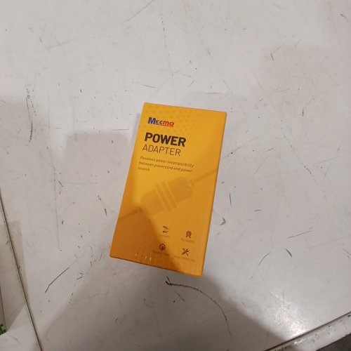 MECMO POWER ADAPTER WITH LOCKING RING - NEMA L14-30P (125V/250V) - GENERATOR PRONG MALE PLUG CONNECTOR - YELLOW image 2