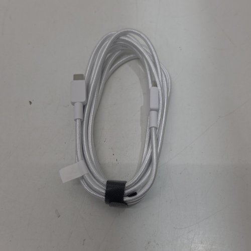 ANKER DURABLE BRAIDED CHARGING CABLE - USB-C TO USB-C - 60W - 10FT - WHITE (MODEL: A81F7) image 2