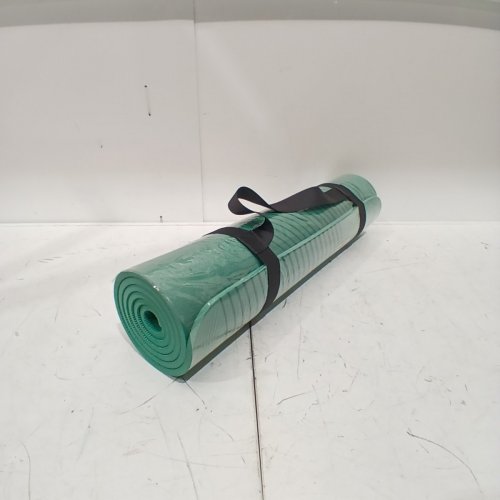 ILILI YOGA MAT WITH CARRY STRAP - 75" X 25" - DARK GREEN image 3