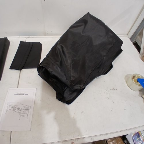 SALONITURE PORTABLE MASSAGE TABLE - BLACK (MODEL: 124-LAV) image 6