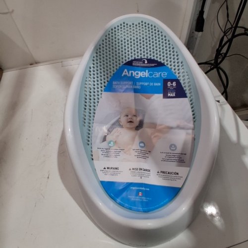 ANGELCARE BABY BATH SUPPORT SEAT - 20LBS MAX - AQUA (MODEL: ST-01-AQU-CA) image 2