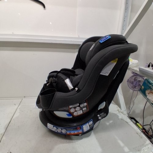 GRACO EASYTURN 360 2-IN-1 CONVERTIBLE CAR SEAT - CYRAN BLACK/GREY (MODEL: 2227897) image 8