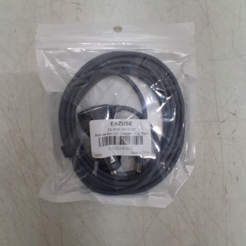 EAZUSE STARLINK MINI CAR ADAPTER - 12V-24V TO 30V STEP UP CONVERTER - 10FT - GREY/BLACK (MODEL: E20ABBDF) image 5