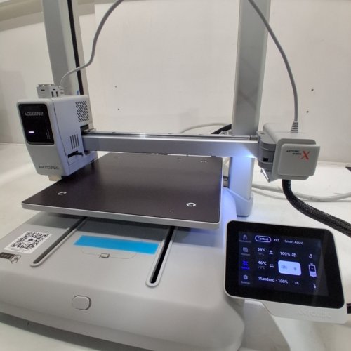 ANYCUBIC KOBRA X 3D PRINTER - 600MM/S HIGH-SPEED FDM PRINTER WITH 4-COLOR PRINTING, 49-POINT AUTO-LEVELING, SMART AI DETECTION - LIGHT GREY - 260 X 260 X 260 MM - (MODEL:KOBRA X) image 15