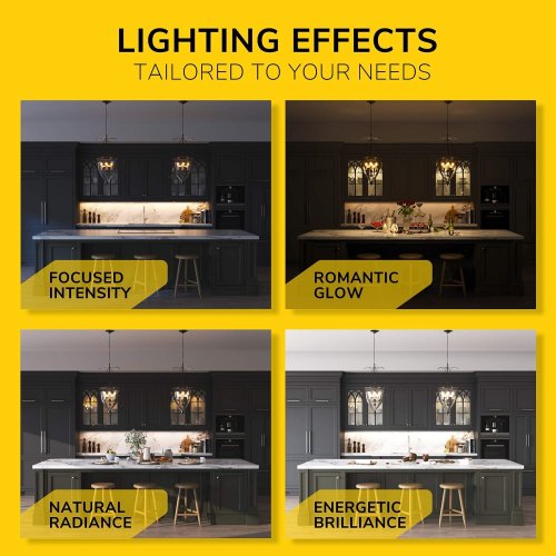 INLIGHT LED UNDER-CABINET LIGHT FIXTURE 2700 K, 3000 K, 4000 K - 950 LUMENS - WHITE image 3