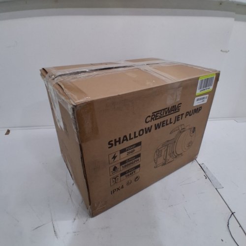 CREStWAVE SHALLOW WELL JET PUMP - 120 V - BLUE / SILVER image 5