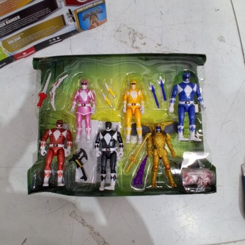 16PC POWER RANGERS AUTO-MORPHIN BATTLE PACK image 5