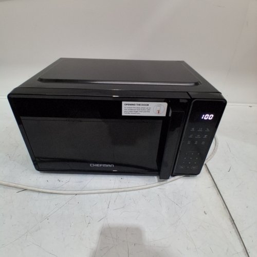 CHEFMAN COUNTERTOP MICROWAVE OVEN - 1.1CU.FT - BLACK (MODEL: RJ55-11B-V2-CA) image 2