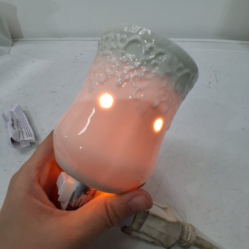 CVHOMEDECO CERAMIC WALL PLUG IN ELECTRIC WAX MELT - WHITE image 2