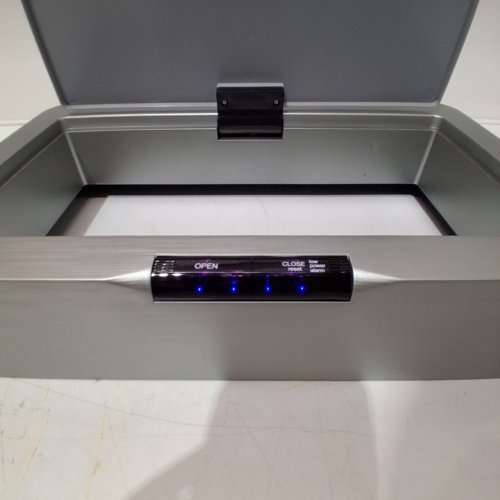 TOUCHLESS AUTOMATIC MOTION SENSOR TRASH CAN - 80L - SILVER (MODEL: LY-38) image 2