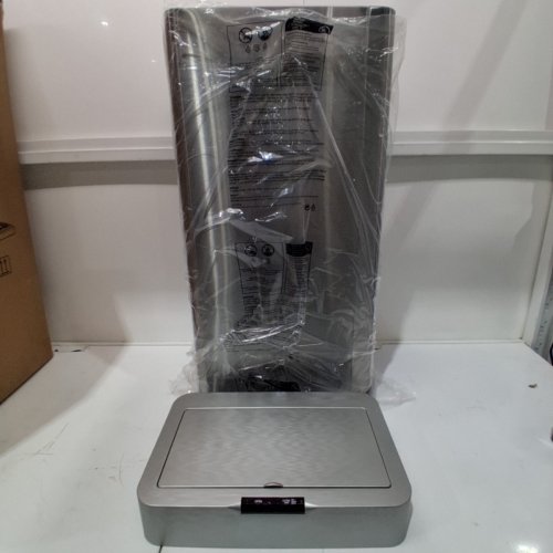 TOUCHLESS AUTOMATIC MOTION SENSOR TRASH CAN - 80L - SILVER (MODEL: LY-38) image 3