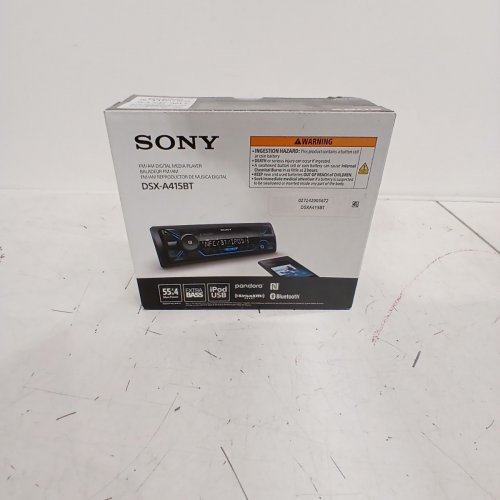 SONY MEDIA RECEIVER WITH BLUETOOTH TECHNOLOGY - VOICE CONTROL, 4 X 55W AMP (MODEL: DSX-A415BT) image 2