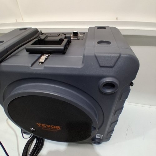 AIR SCRUBBER WITH 3 STAGE HEPA FILTRATION - 800CFM - MERV 10 FILTERS - 24.2" X 23.5" X 15.9" - GREY (MODEL: ZHP2302-550) image 4