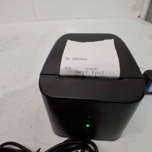 HIGH SPEED SMALL USB THERMAL RECEIPT PRINTER - 58MM - BLACK image 4